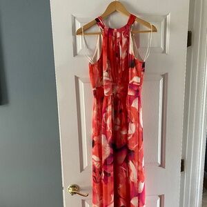 Eliza J floral maxi dress (size 6)